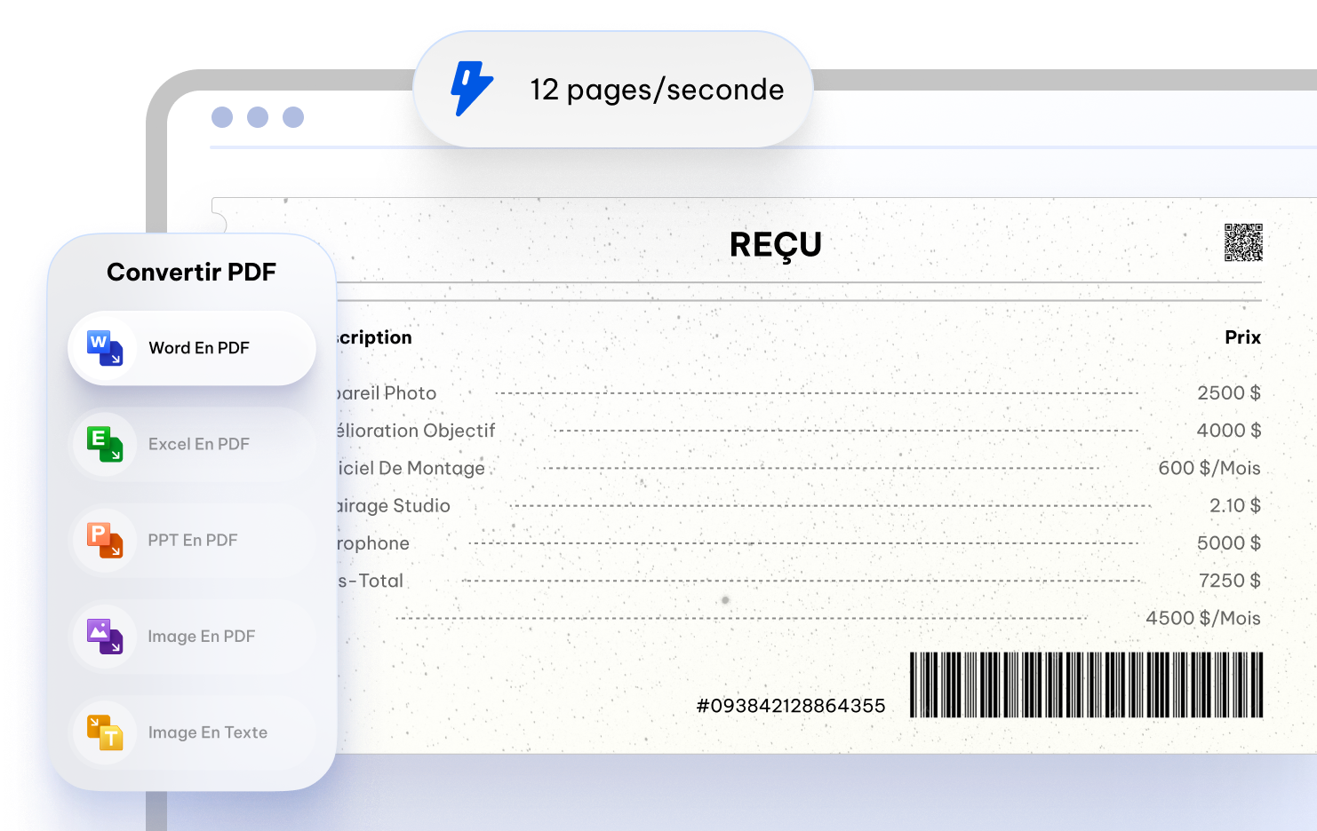 convertir une image PDF