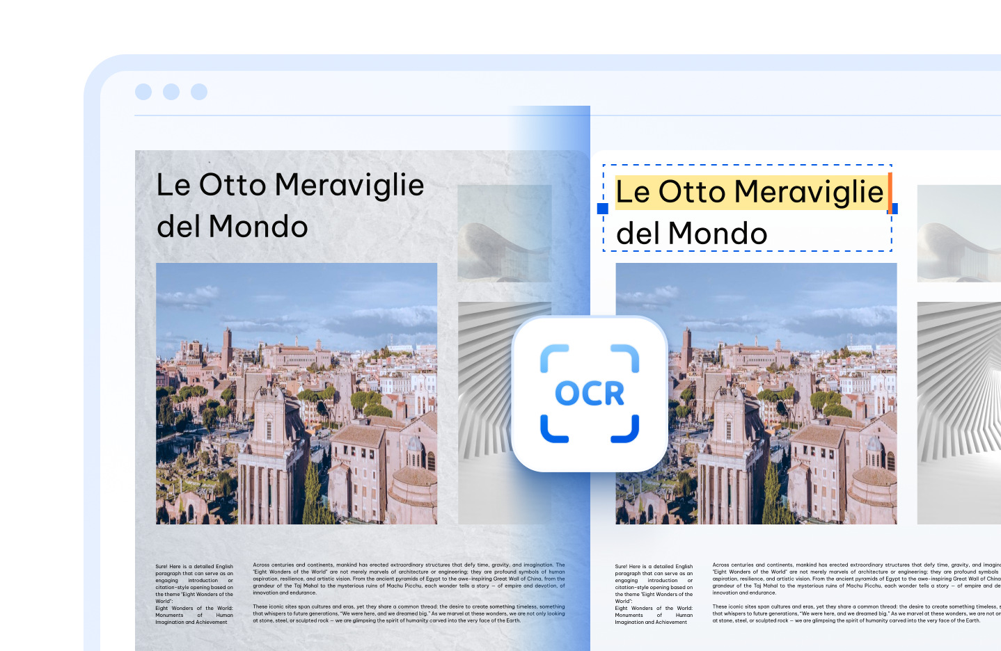 High-accuracy PDNob OCR recognition