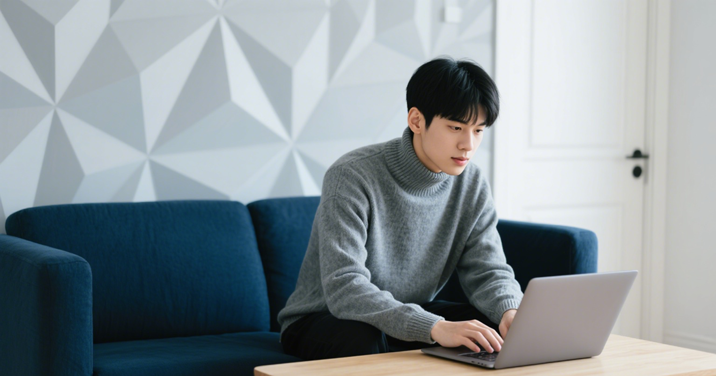 a man working with ai pdf reader