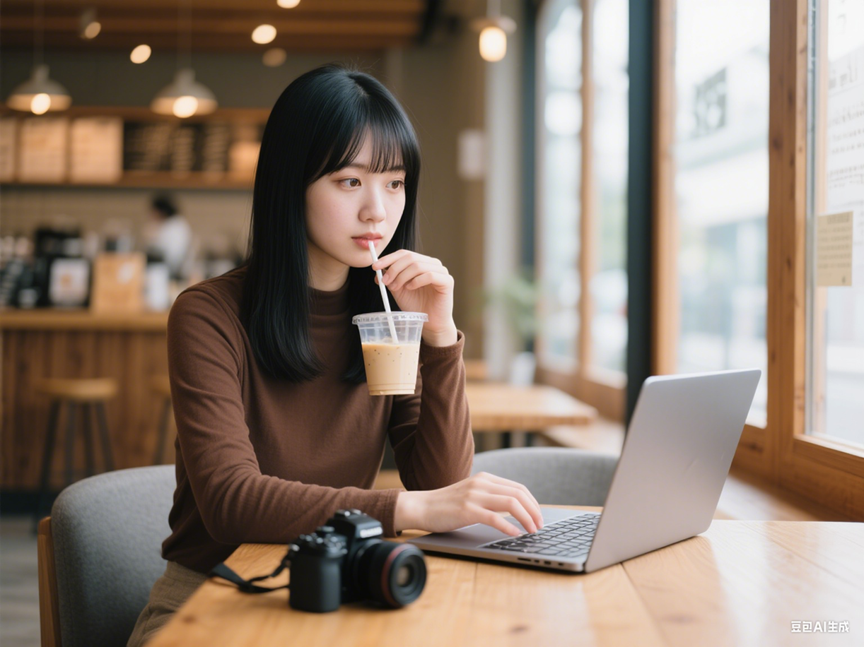 a woman using ai bypass tool on mac