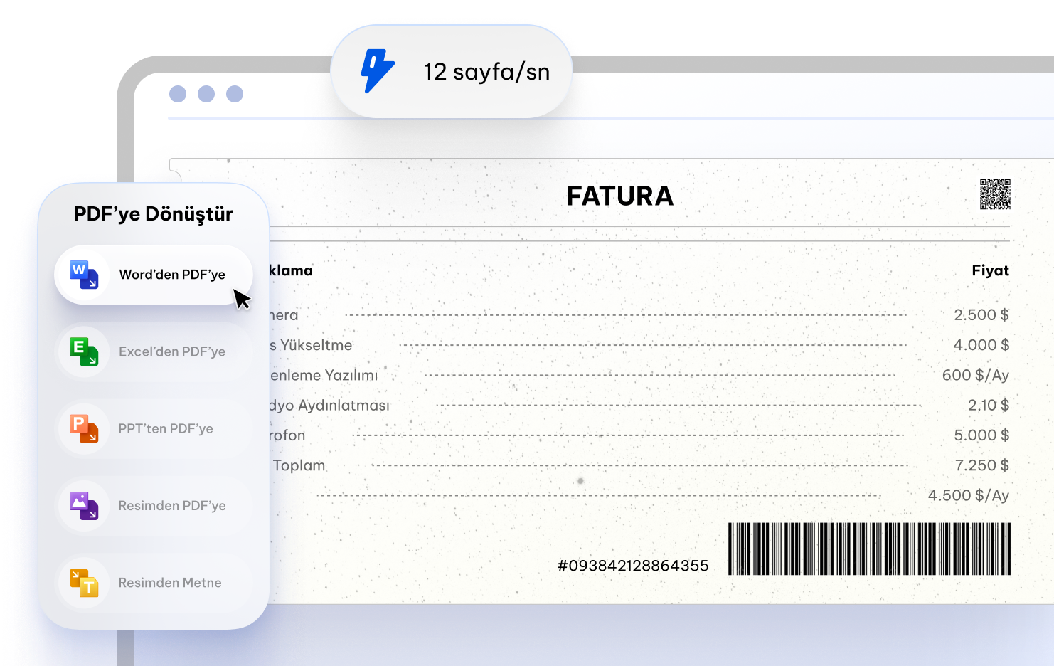 pdf dönüştür